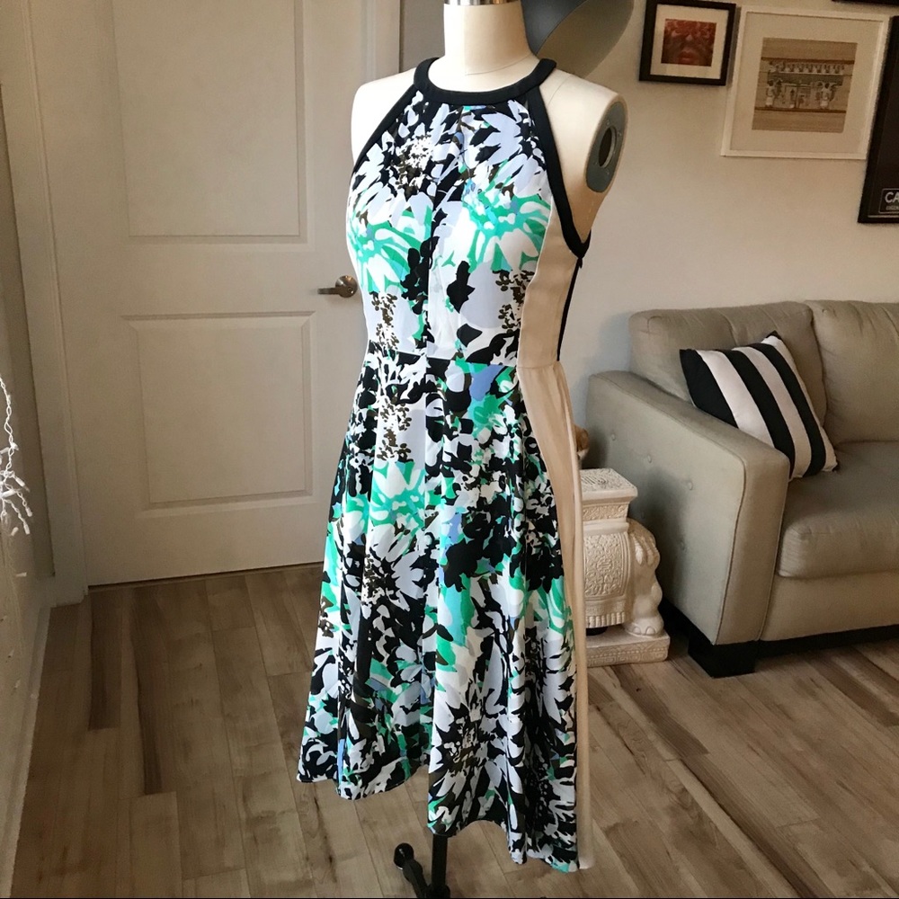 Floral Silky Dress